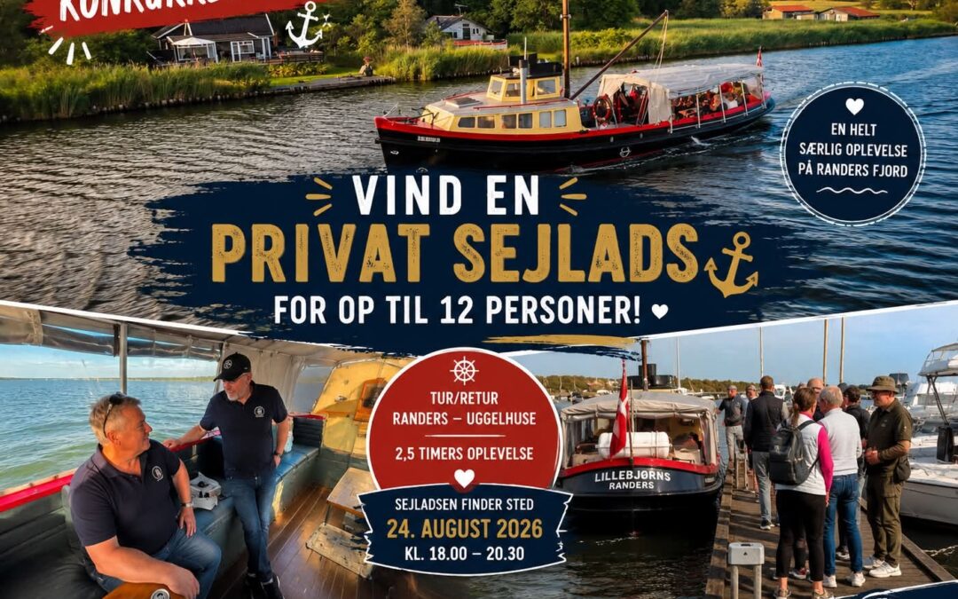 KONKURRENCE – VIND EN PRIVAT SEJLADS FOR OP TIL 12 PERSONER!